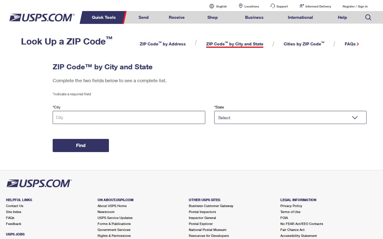 The Woodlands ZIP code directory USPS full-address validation tool